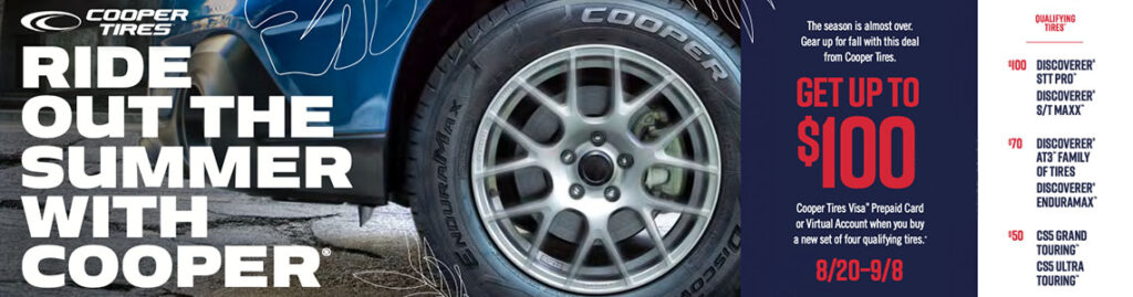 Cooper CS5 Grand Touring 225 65R17 102T BSW Tires