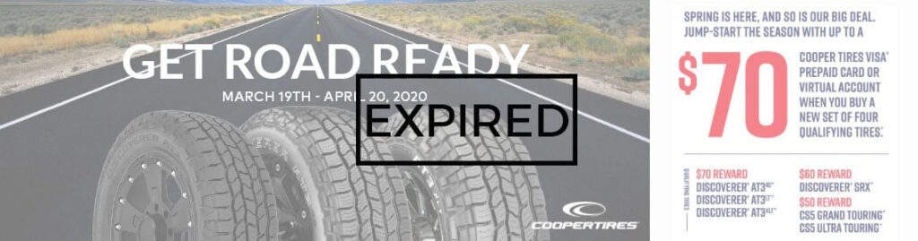 Cooper Tire Rebate Tires easy