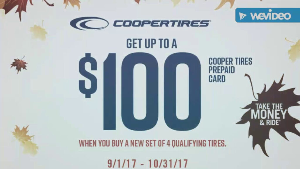 Cooper Tires Fall Rebate YouTube