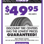 Discount Tire Centers Coupon Print