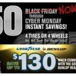 Discount Tire NEW 50 Instant Savings Combines With Rebates The