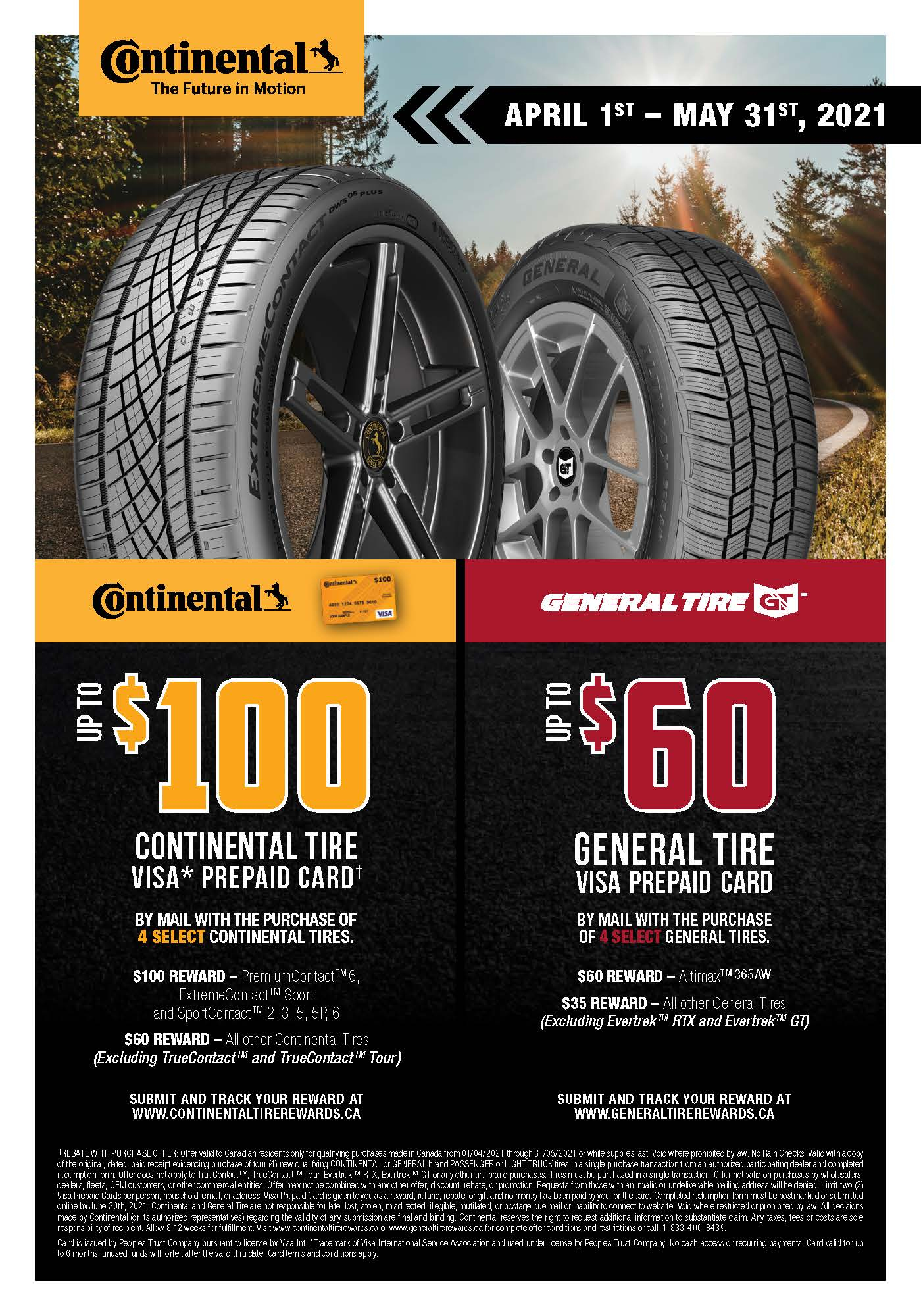 Promotions Signature Tire