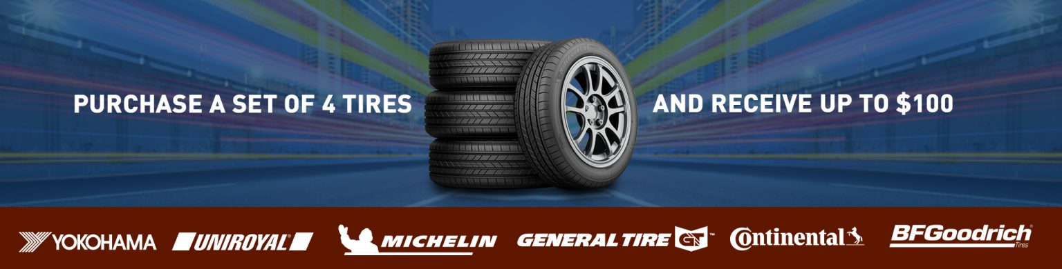 Tire Rebates 2021 Seasonal Tire Change Offers Promotions 