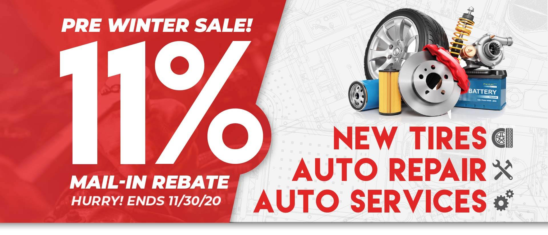 11 Mail In Rebate On Tires Auto Repair Heinold Feller