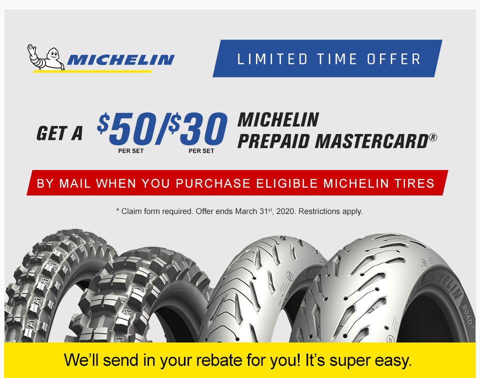 2020 Michelin March Rebate Info