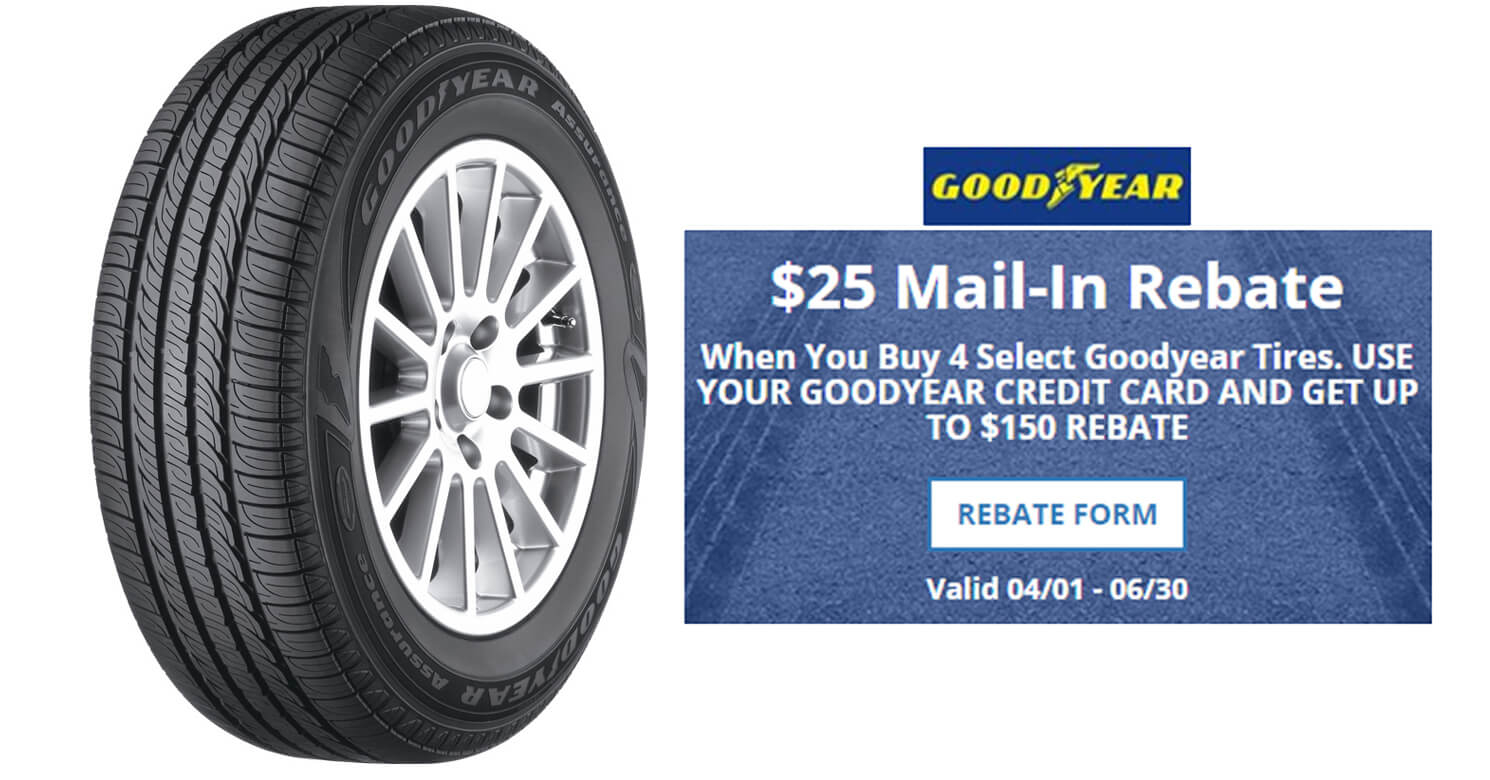 Available Tire Rebates May 2020