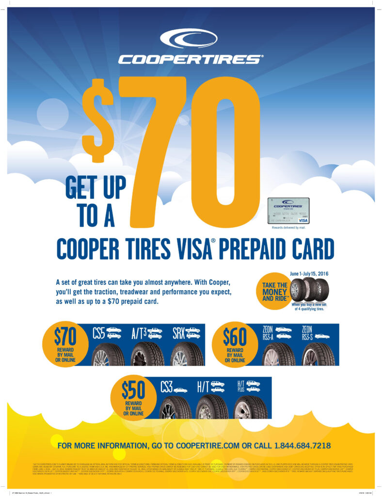 Cooper Tire Rebate Dayton Used Tires New Tires Neace Tire