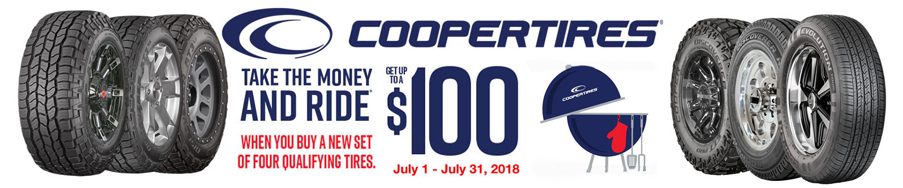 Deal Alert July Cooper Tire Summer Rebate Starts Now 