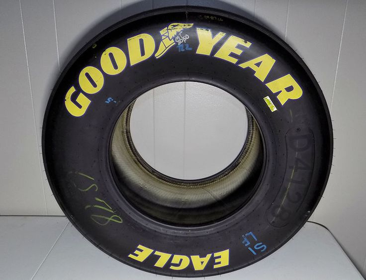 Goodyear Eagle Official Nascar Racing Tire Unused Belle Stock Race Car 