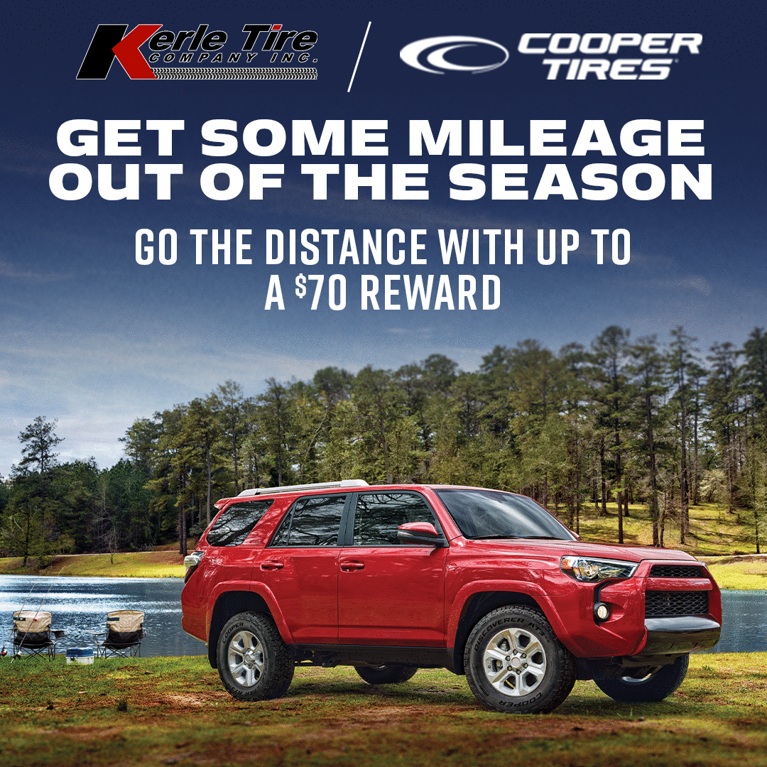 SPONSORED Cooper Tire Spring Rebate Kicks Off On Thursday At Kerle 