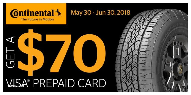 Continental Tires Rebate Automotive Electronics