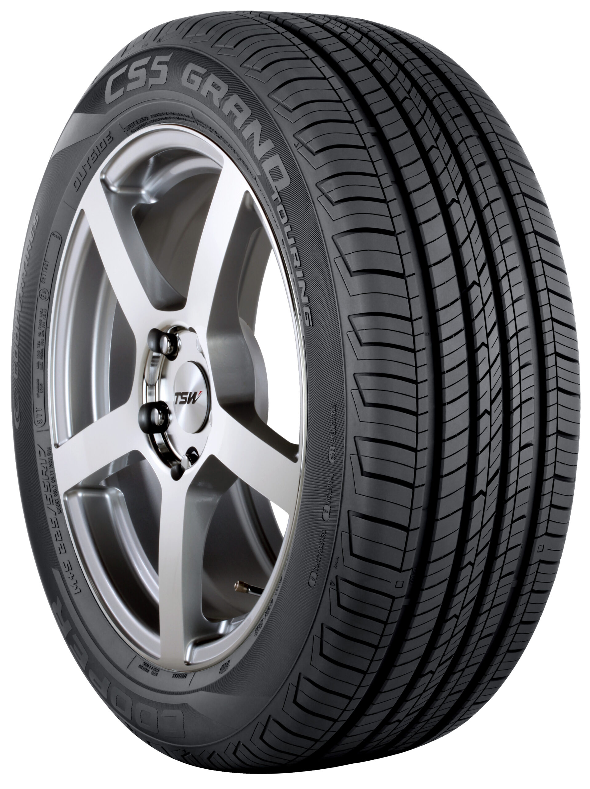 Cooper CS5 Grand Touring 225 60R16 98 T Tire Walmart Walmart