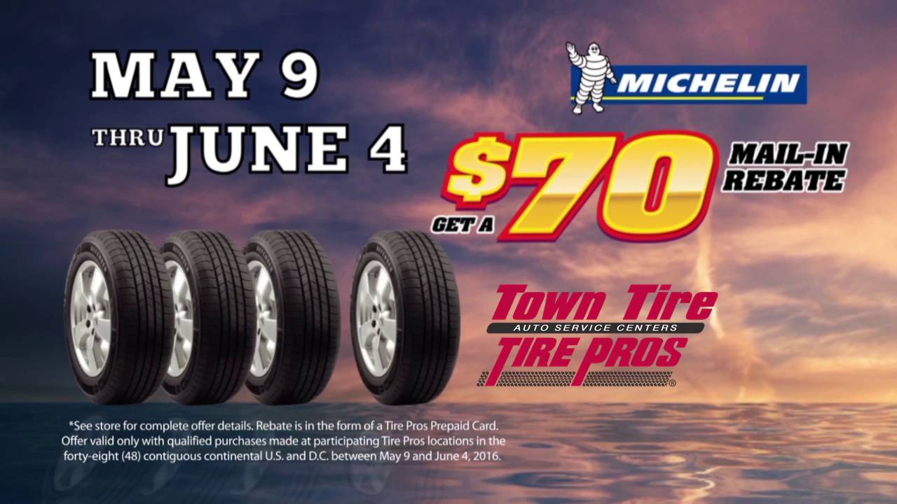 Michelin Tire Rebate 2016 Car Streak