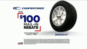 Tire Kingdom Big Brands Bonus Month TV Commercial Cooper Tires Mail