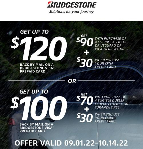 Bridgestone Tires Evans Tire Service Centers