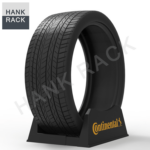 China CONTINENTAL Tire Rack Portable Tire Wheel Display Factory And