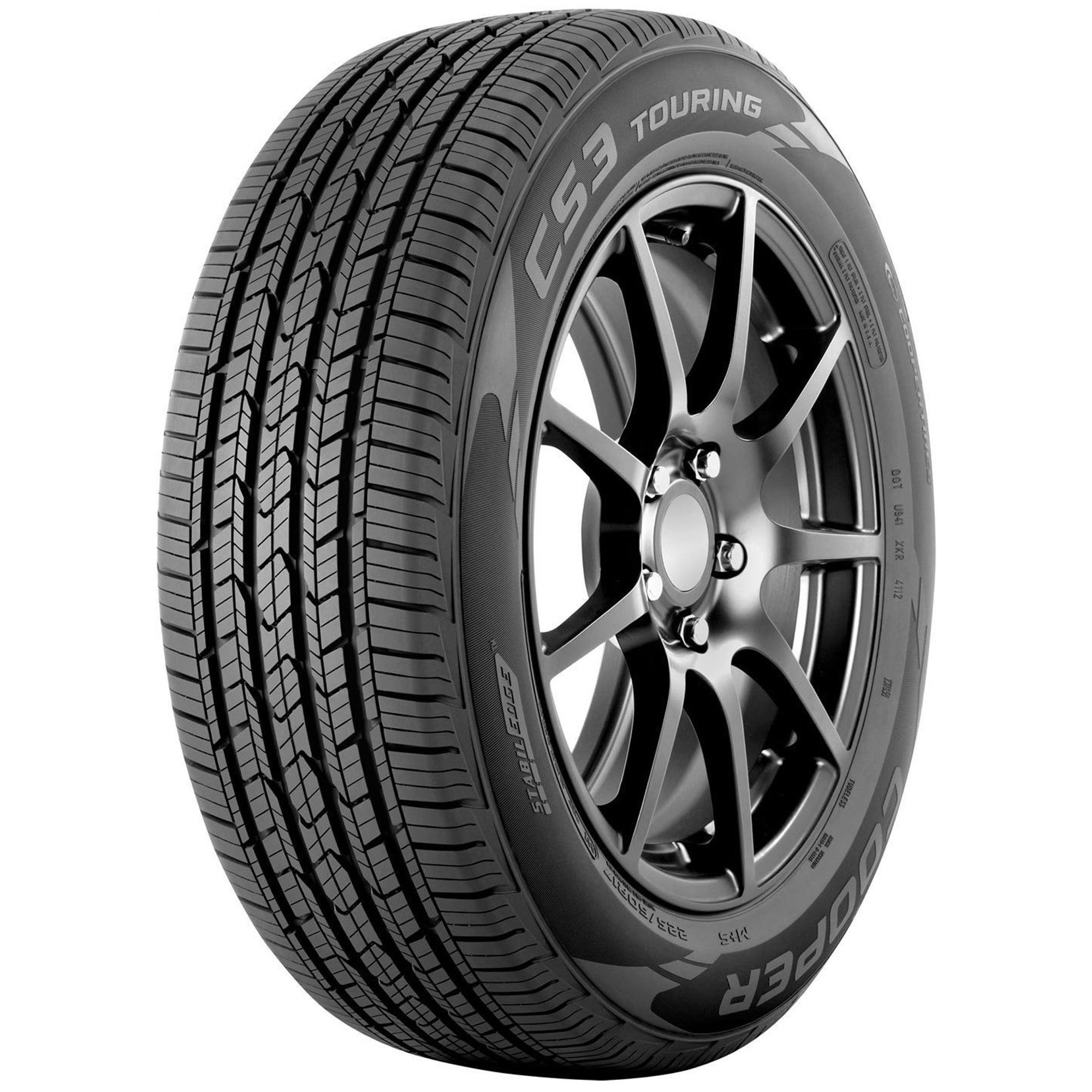 Cooper CS3 Touring Tire Rating Overview Videos Reviews Available