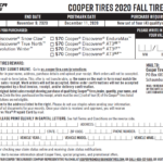 Cooper Tire Rebate Form October 2022 2022 Tirerebate