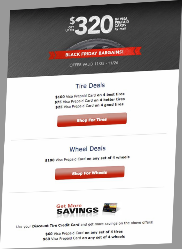 Discount Tire Black Friday Ads Deals For 2017 Blacker Friday