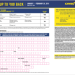 Goodyear Tire Rebate Form Pdf 2022 Tirerebate