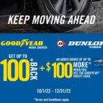 Goodyear Up To 200 Rebate Tires Etc