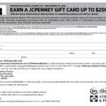 Jcpenney Black Friday Rebate Forms Printable Rebate Form