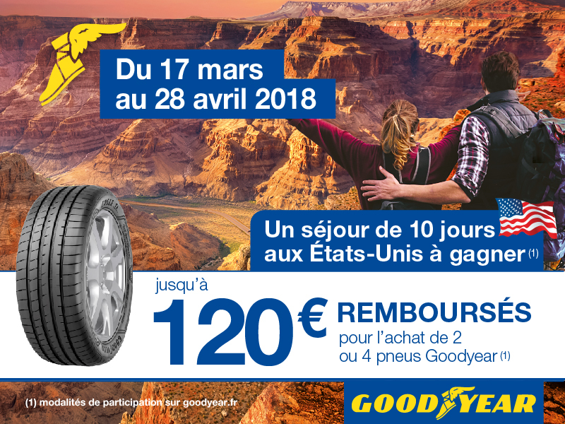 Promotions Pneus Goodyear